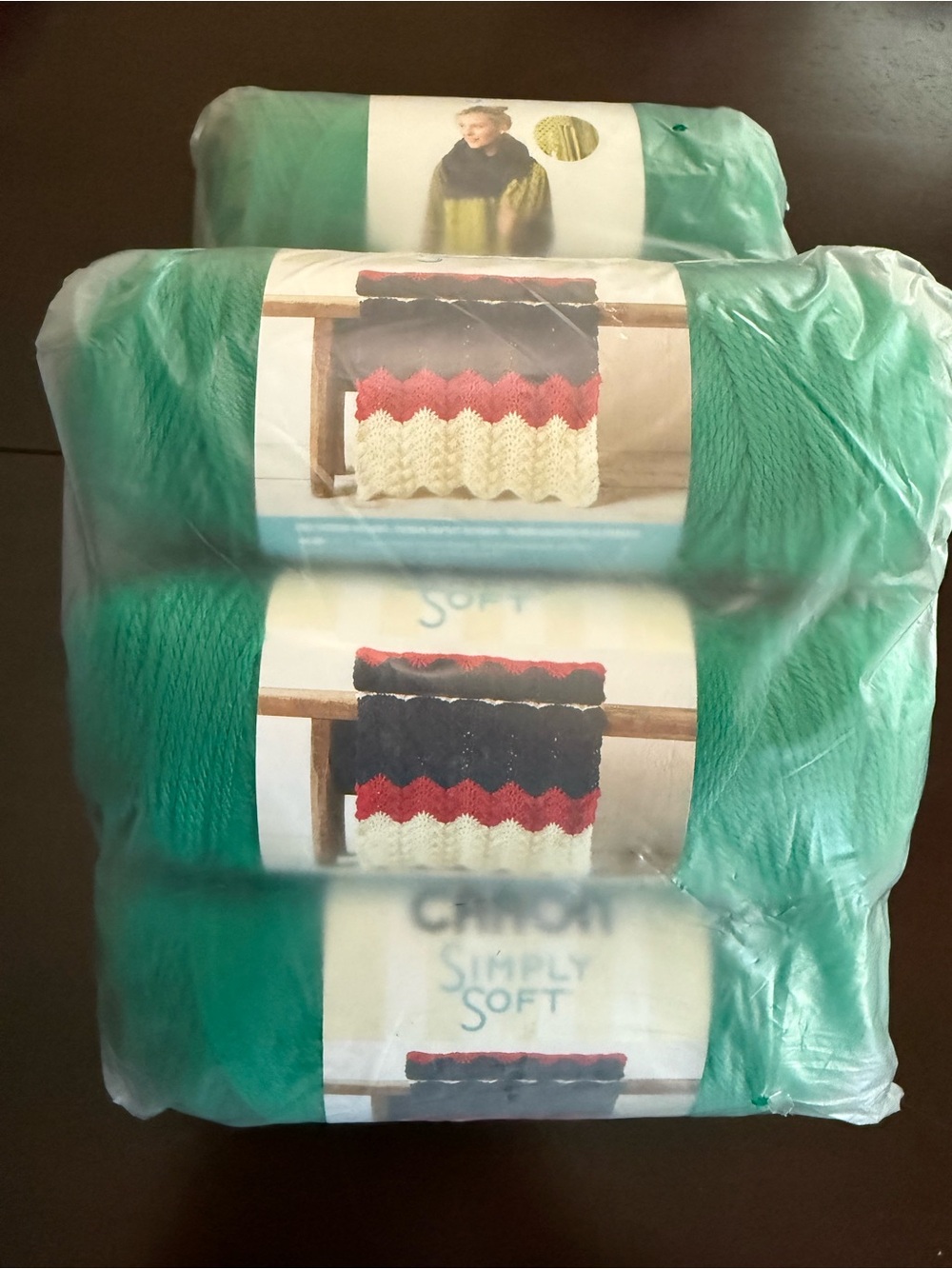 Caron Simply Soft Yarn - Green